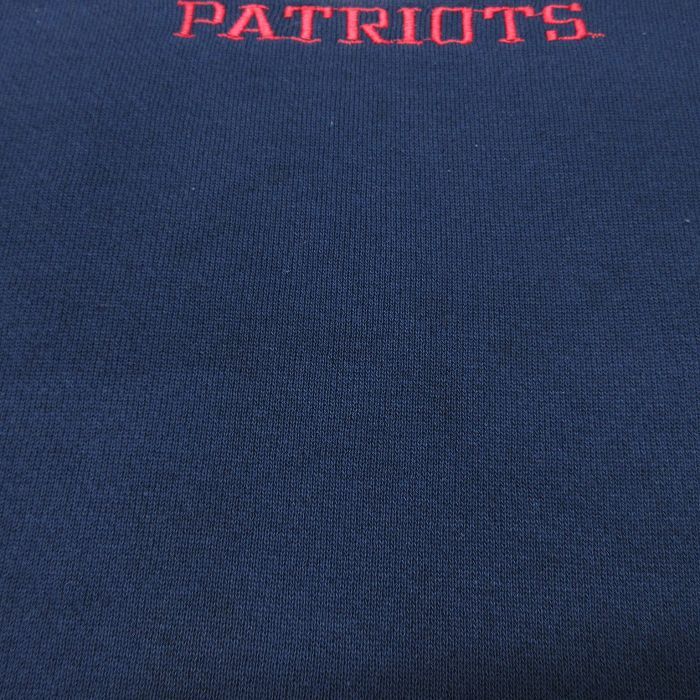 XL/古着 長袖 スウェット メンズ 00s NFL ニューイングランドペイトリオッツ クルーネック 紺 ネイビー アメフト スーパーボウル 25sep13_画像5