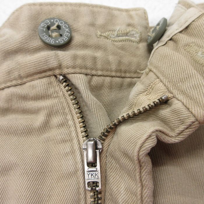 W36/古着 ドッカーズ パンツ メンズ コットン ベージュ カーキ 25apr22 中古 ボトムス ロング_画像5