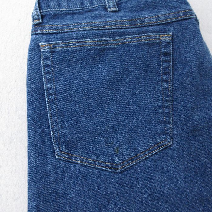 W35/古着 ラングラー ジーンズ メンズ 紺 ネイビー デニム 25mar17 中古 ボトムス ジーパン Gパン ロング パンツ_画像8