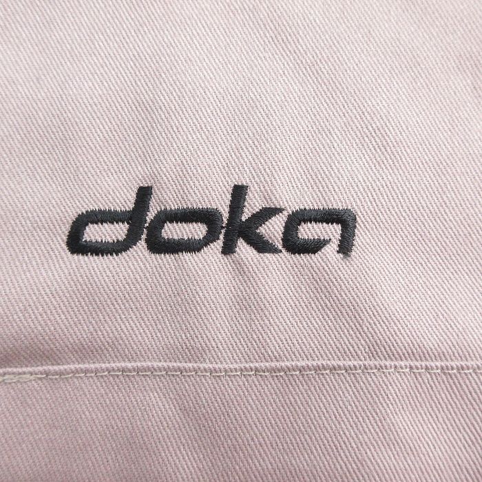 XL/古着 ディッキーズ Dickies 半袖 ワーク シャツ メンズ doka ベージュ カーキ チェック 25may02 中古 トップス_画像2