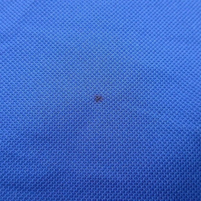 L/古着 半袖 ポロ シャツ メンズ 00s NFL ニューヨークジャイアンツ 鹿の子 青他 ブルー アメフト スーパーボウル 24jul31_画像4