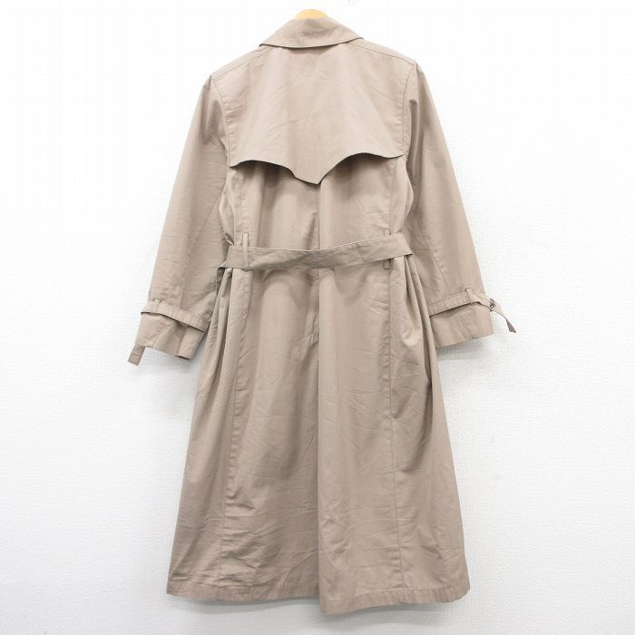 古着 ロンドンフォグ 長袖 トレンチ コート レディース 80s ロング丈 ベージュ カーキ spe 25mar17 中古 アウター_画像2