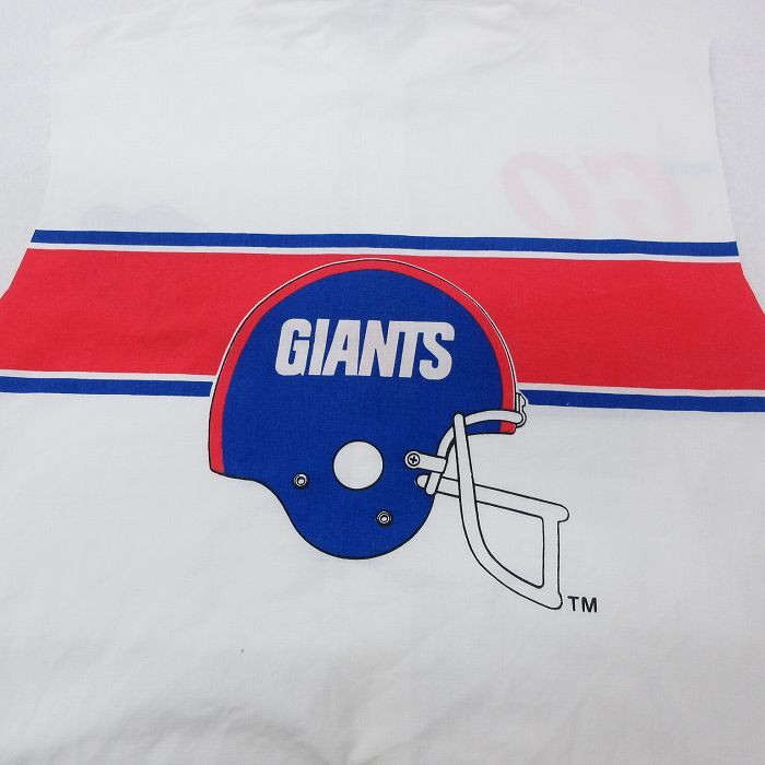 XL/古着 ノースリーブ シャツ メンズ NFL ニューヨークジャイアンツ 白他 ホワイト アメフト スーパーボウル 24mar26 中古_画像5