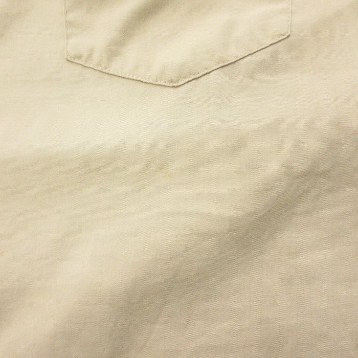 XL/古着 半袖 ボーイスカウト シャツ メンズ 90s 大きいサイズ ロング丈 ベージュ カーキ 24may28 中古 トップス_画像7