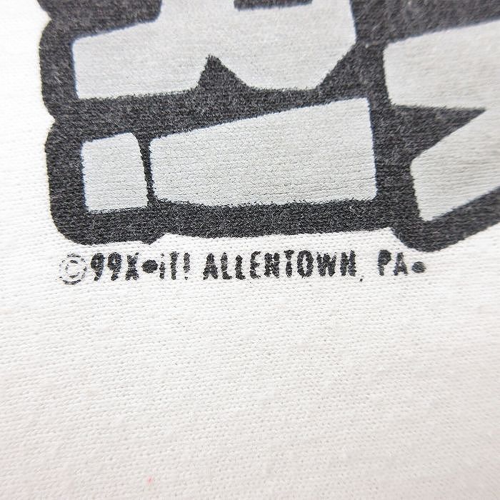 XL/古着 ヘインズ 半袖 ビンテージ Tシャツ メンズ 90s フロリダ メッセージ 大きいサイズ クルーネック 白 ホワイト 24mar1_画像3