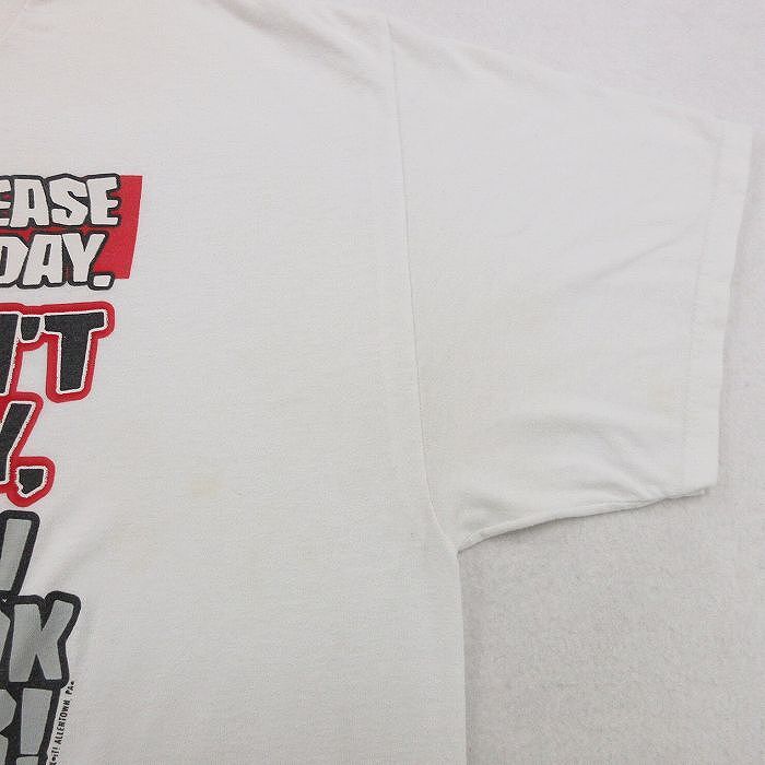 XL/古着 ヘインズ 半袖 ビンテージ Tシャツ メンズ 90s フロリダ メッセージ 大きいサイズ クルーネック 白 ホワイト 24mar1_画像6