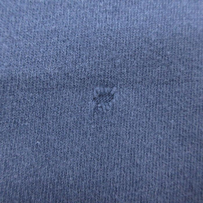 XL/古著 リー Lee 半袖 ビンテージ Tシャツ メンズ 90s イカリ ミシガン 大きいサイズ コットン クルーネック 紺 ネイビー 2
