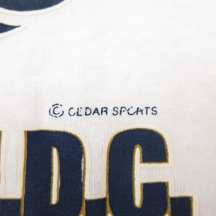 XL/古着 半袖 ビンテージ Tシャツ メンズ 00s ワシ ワシントンDC 星条旗 コットン クルーネック 白 ホワイト 24jul19 中古_画像3