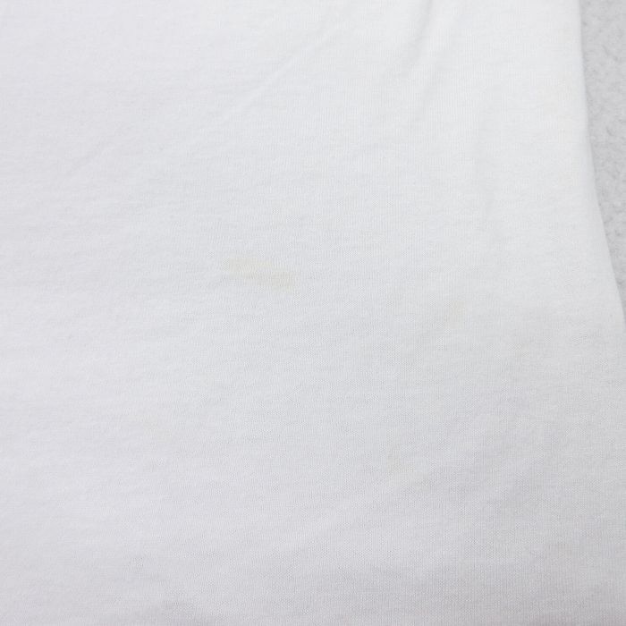 XL/古着 ヘインズ 半袖 ビンテージ Tシャツ メンズ 90s スニーカー 大きいサイズ クルーネック 白 ホワイト spe 25may29 中_画像6