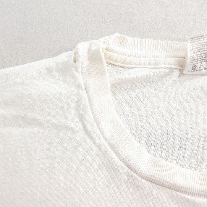 XL/古着 ヘインズ 半袖 ビンテージ Tシャツ メンズ 90s TOWER 企業広告 大きいサイズ コットン クルーネック 白 ホワイト 25_画像6