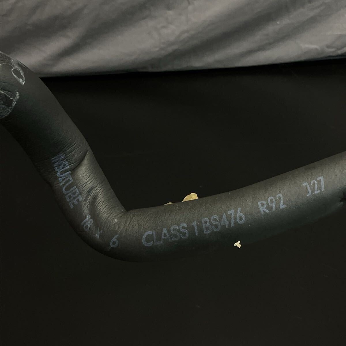 ベンツ S-1176 ◎ 保管品 Mercedes-Benz エアコン&ヒーターパイプ 201 830 24 15 W201 190E A/C ホース_画像8