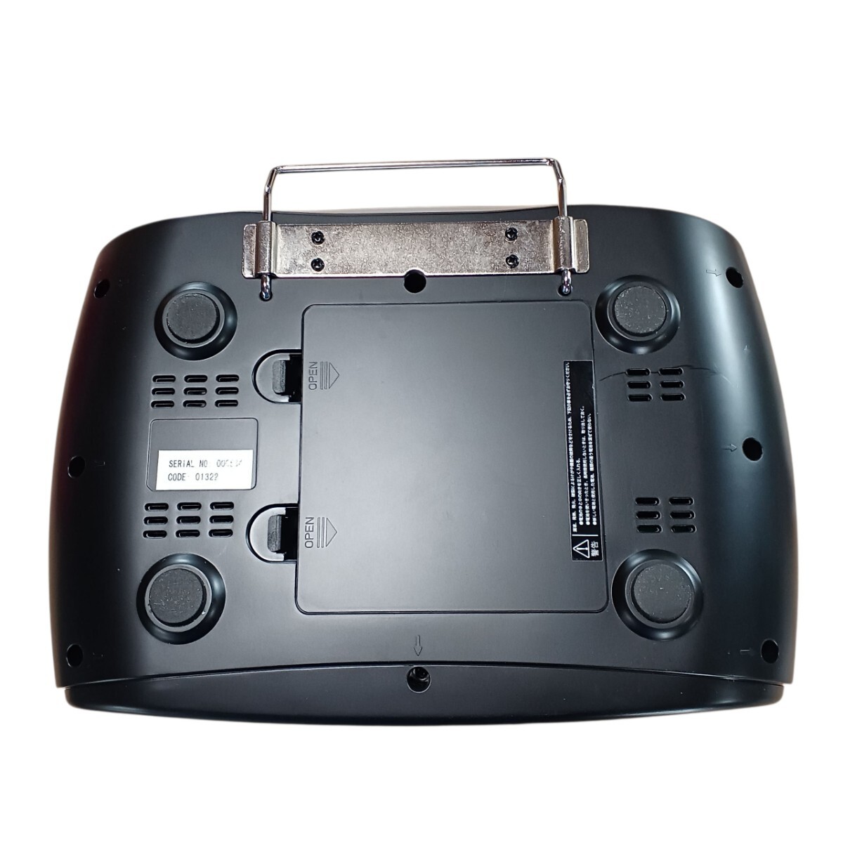 【N1388】DVDカラオケプレーヤー PDK-9000 DVDプレーヤー 電池稼働OK 歌唱 音楽 中古品 通電OK