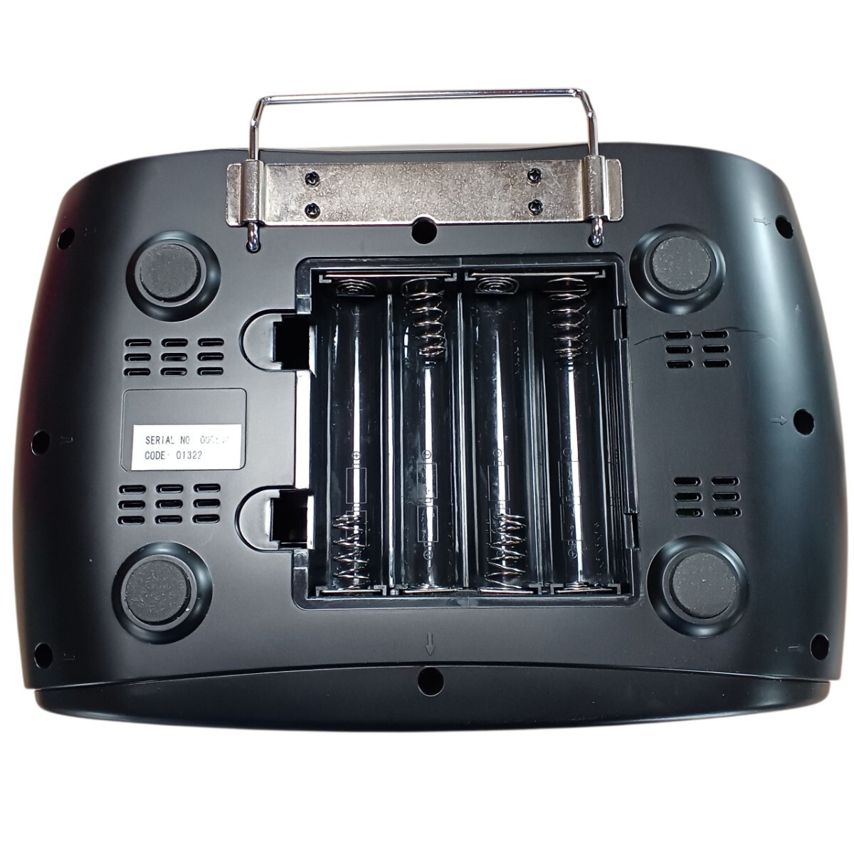 【N1388】DVDカラオケプレーヤー PDK-9000 DVDプレーヤー 電池稼働OK 歌唱 音楽 中古品 通電OK