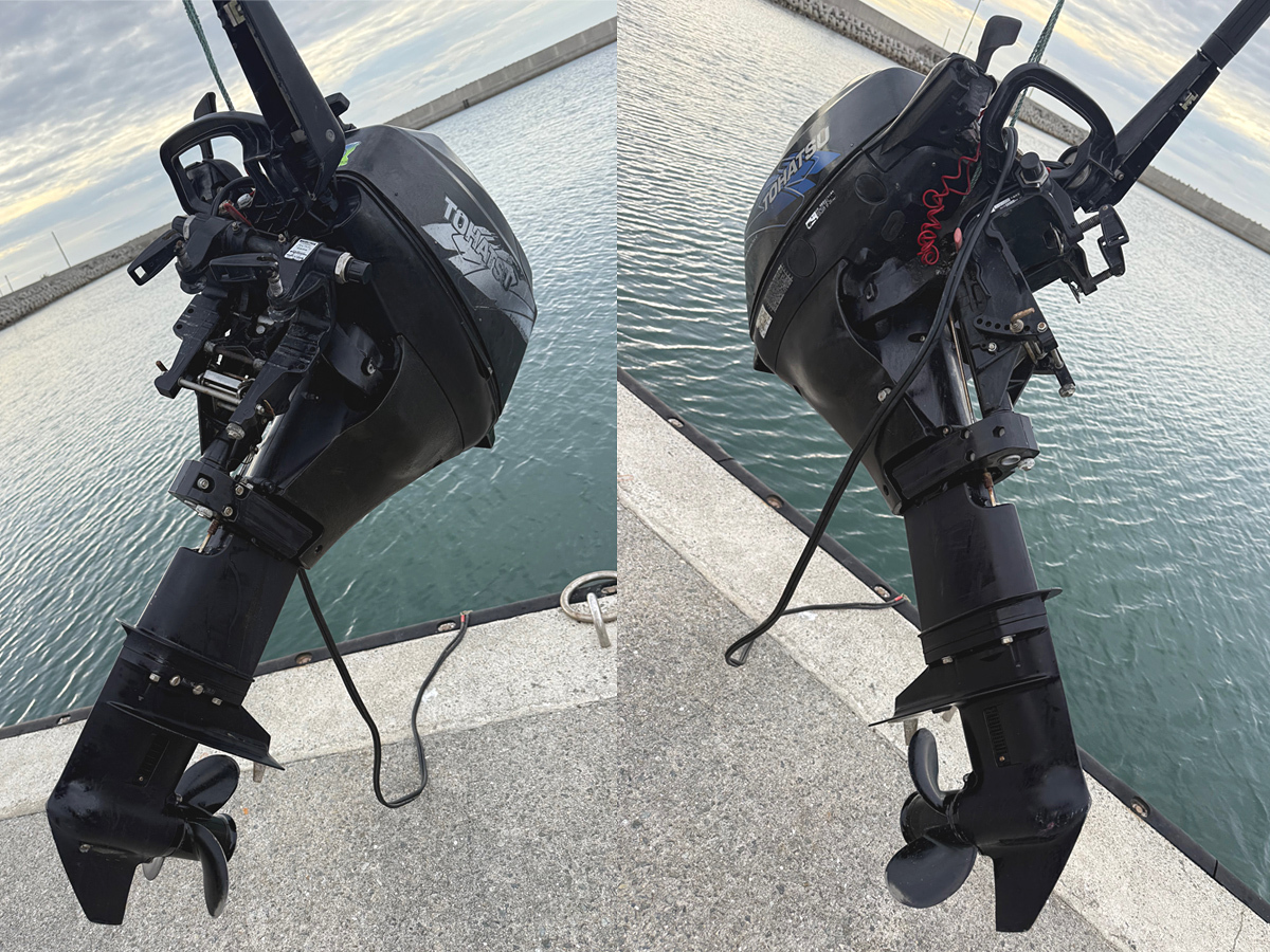 船外機 トーハツ 4ストローク 20馬力 3BJ MFS20C 20ps リコイル＆セル TOHATSU YAMAHA ヤマハ SUZUKI スズキ HONDA ホンダ マーキュリー