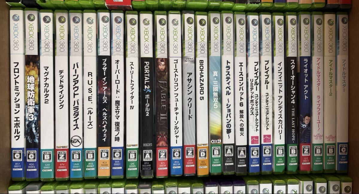 【1円スタート】XBOX360 ゲームソフト 74セット 大量まとめ売り