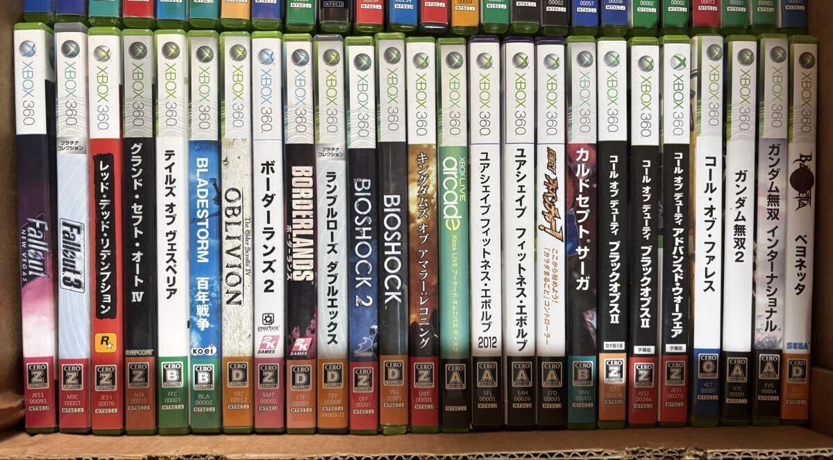 【1円スタート】XBOX360 ゲームソフト 74セット 大量まとめ売り