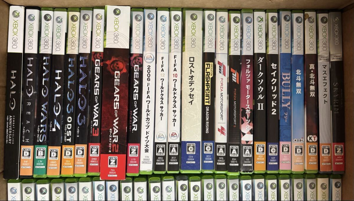 【1円スタート】XBOX360 ゲームソフト 74セット 大量まとめ売り