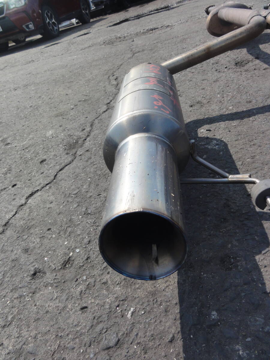 R7091006 ホンダ　CL9 アコードワゴン 無限　社外　センターマフラー?リアマフラー　センターパイプ 中間パイプ