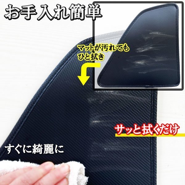 【傷防止】(ドアトリム)スズキ　新型　ソリオ　ソリオバンディット MA27S　MA37S　MA47S キックガード マット ドアトリムガード カーボン柄