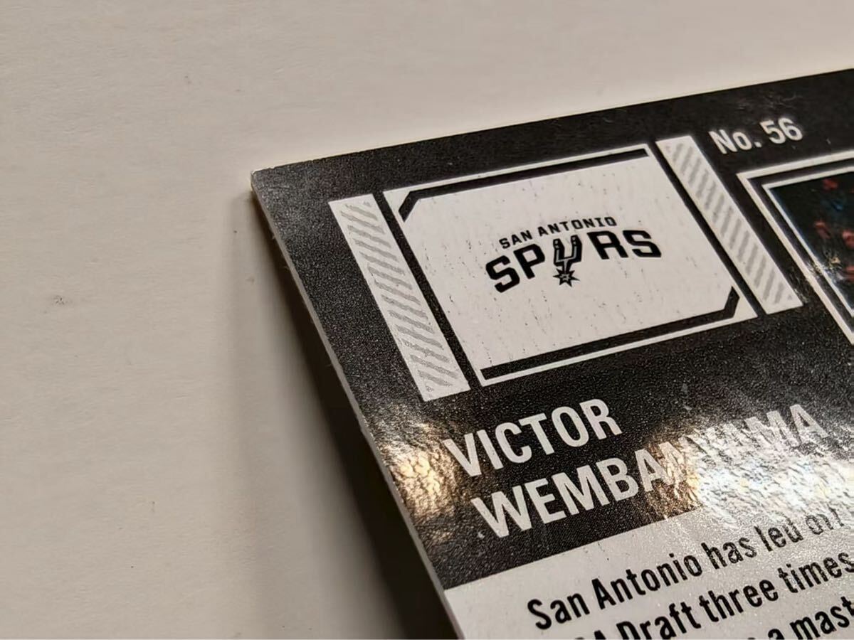 Wembanyama 2023 Contenders Optic RC #56 Gold Vinyl 1/1 True Rookie Ticket