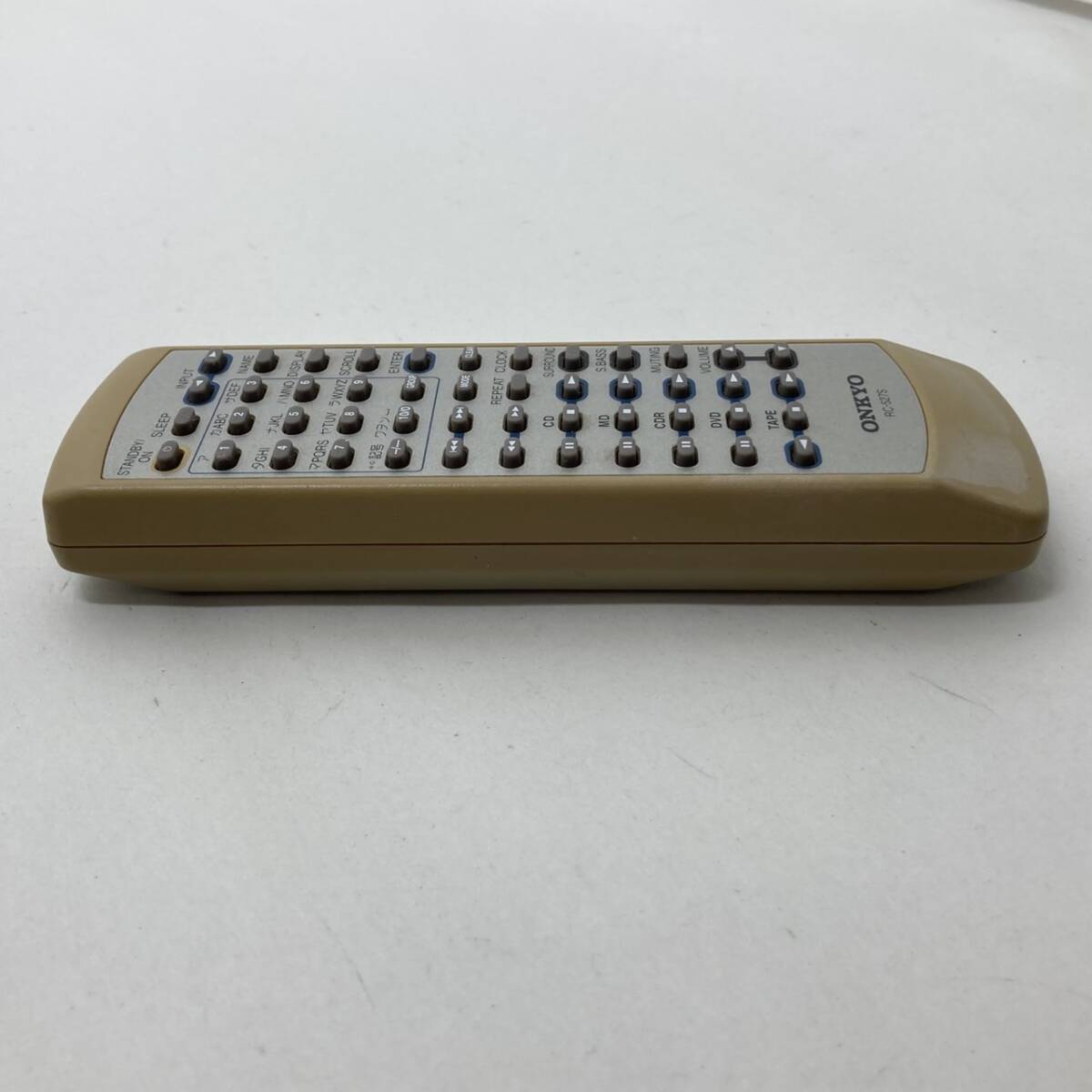 【オンキョー 純正 リモコン 21R04】動作保証 即日発送 RC-527S ONKYO オーディオリモコン_画像8