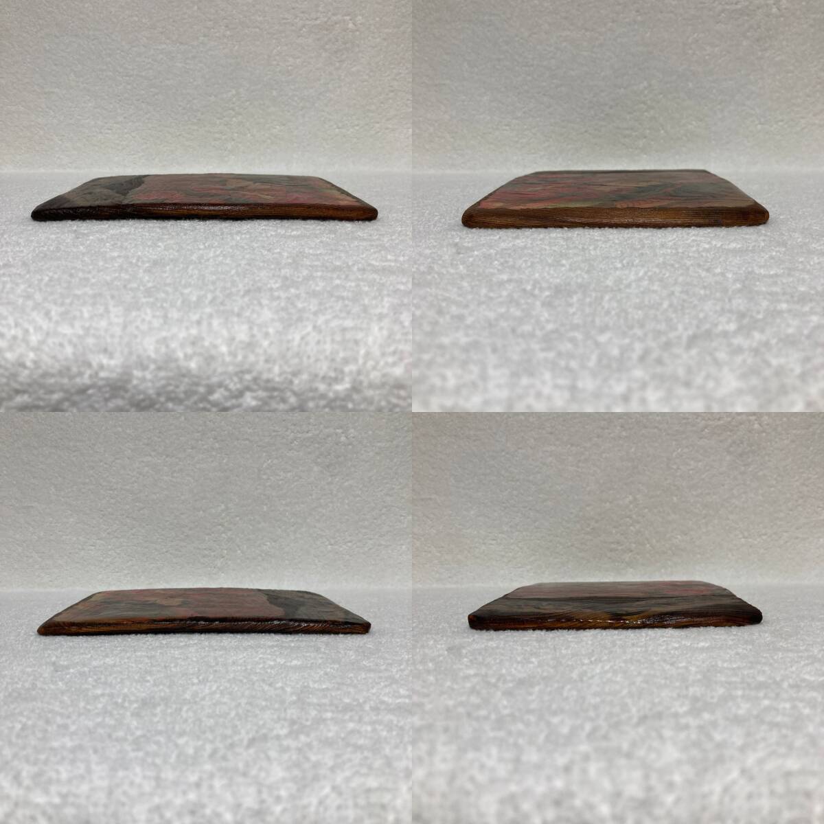 置物 工芸品 飾り / 日本の浮世絵 木製の板 - 2枚セット_画像10