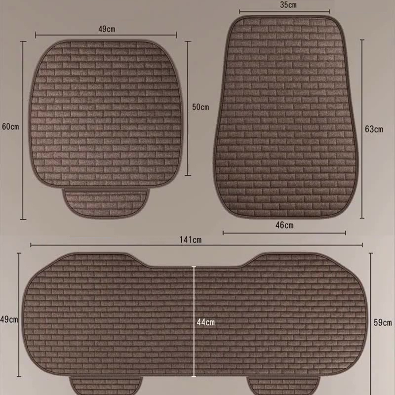 A8L D4 シートカバー アウディ 後席 2025年モデル リネン素材 麻 エプロンタイプ スバル 選べる5色_画像10
