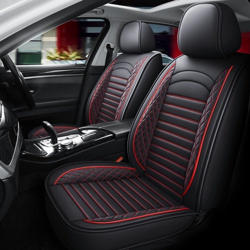 シートカバー 防水 車 パジェロミニ H53 58A 2025年モデル レザー 前席 2席セット 被せるだけ 三菱 選べる5色 TANE C_画像3