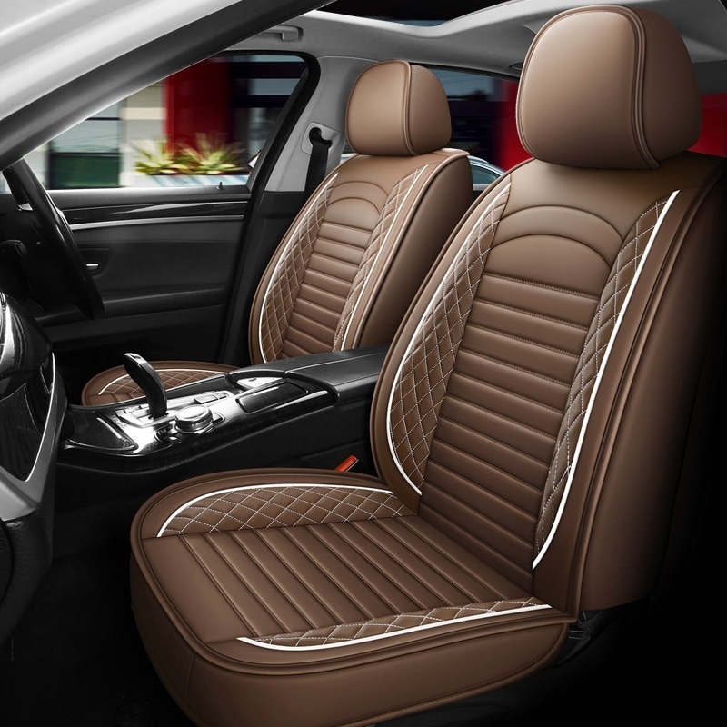 シートカバー 防水 車 MINI クーパー F56 2025年モデル レザー 運転席 助手席 前席セット 被せるだけ 選べる5色 TANE C_画像5