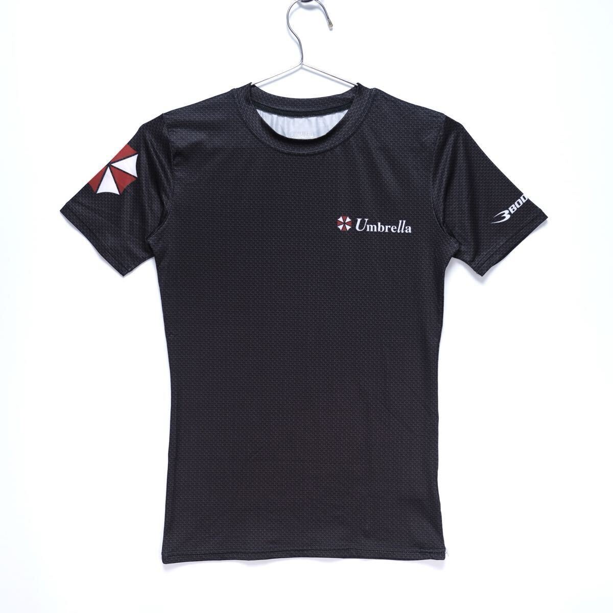 【送料無料】BODYMAKER(ボディメーカー)×BIOHAZARD(バイオハザード)/Umbrella BM・GEARハーフスリーブVer.2/Mサイズ_画像1