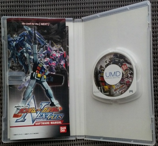 PSP 機動戦士ガンダム ガンダムVS.ガンダム NEXT PLUS 中古品_画像2