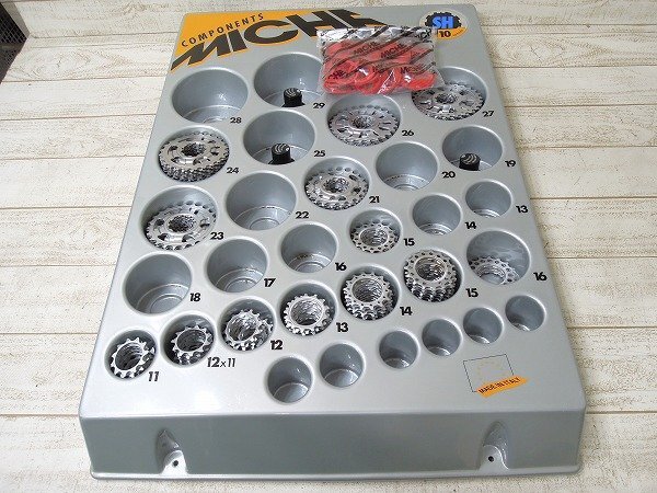 ■M★MICHE/ミケ★10S用（シマノ）スプロケットセット★展示ケース付■