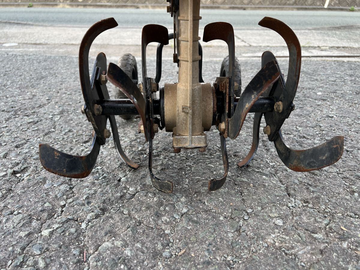 即決【9】★耕運機★ リョービ RYOBI RCVK-4300 TLE43FA-355 Kスタート 軽スタート カルチベータ 管理機 耕運機 家庭菜園 軽量の画像8