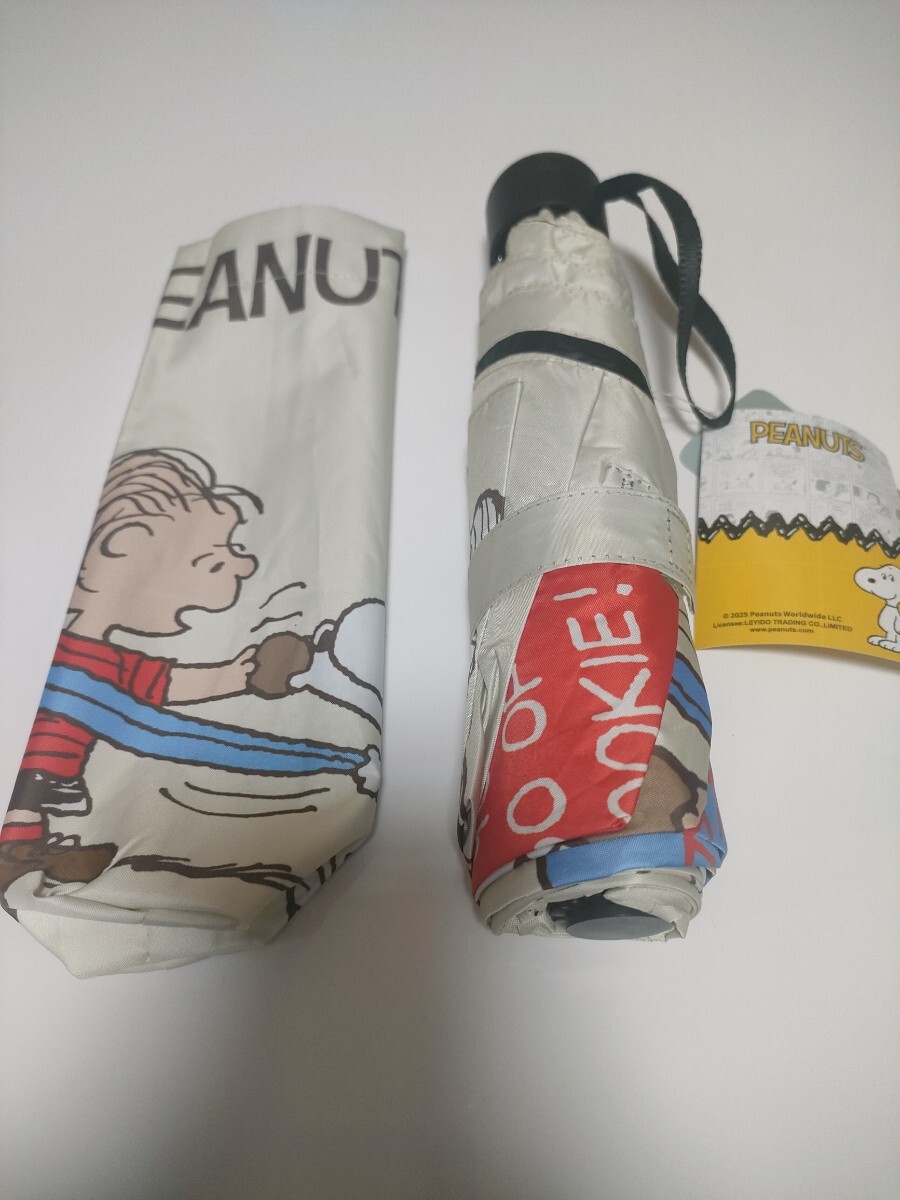 スヌーピー SNOOPY 折り畳み傘 晴雨兼用 日傘 雨傘 uv対策_画像8