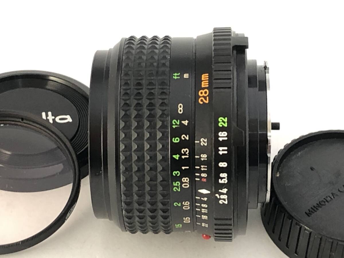 ★極上品★ ミノルタ MINOLTA MD W.ROKKOR 28mm F2.8 #7384_画像3