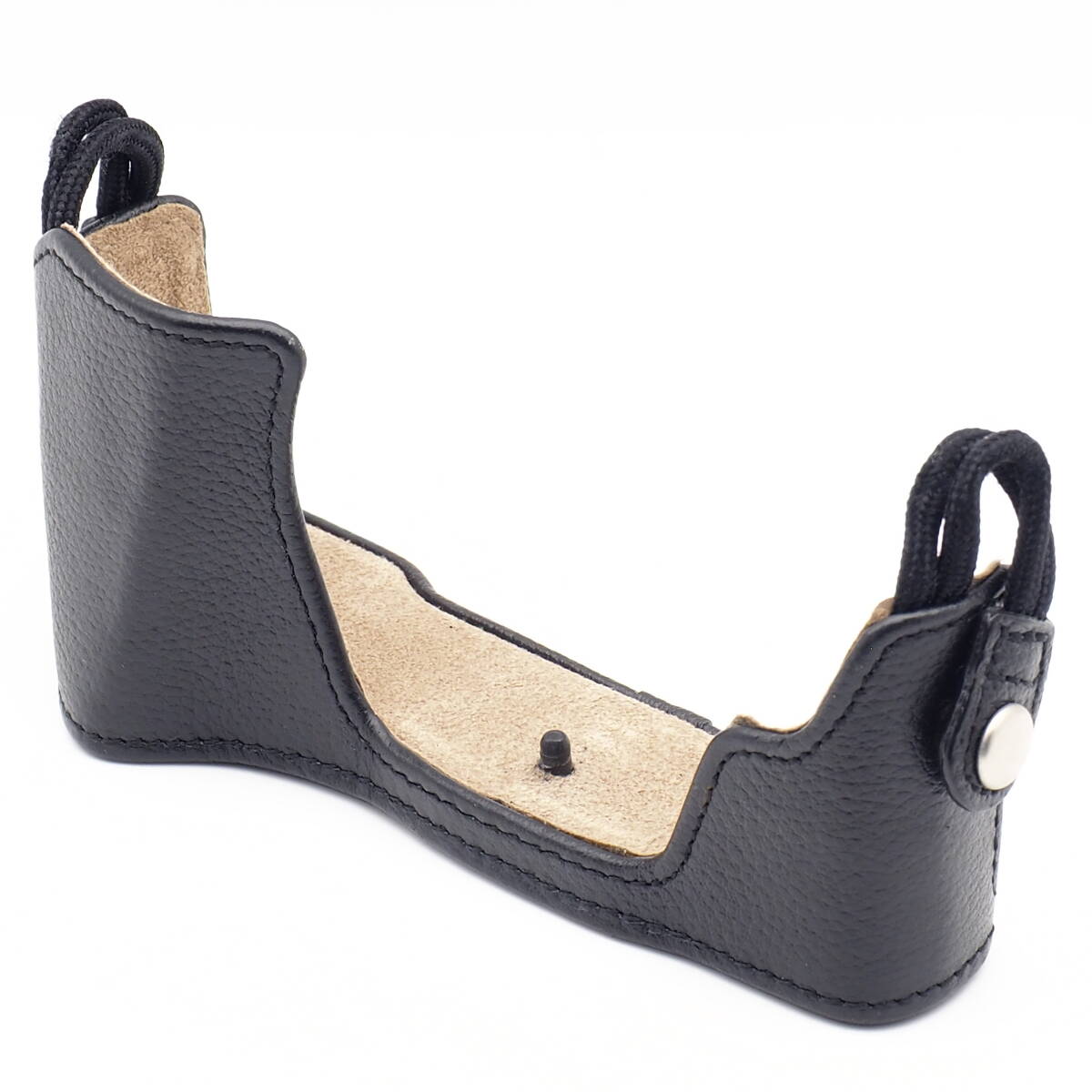 OLYMPUS OM-D E-M10 Mark III 専用 本革ボディジャケット CS-51B ブラック コーディネイト性が高い 上質(zhì)な牛革ボディケース/ハーフケース