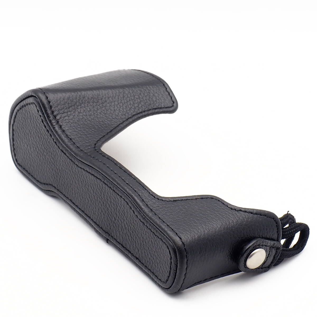 OLYMPUS OM-D E-M10 Mark III 専用 本革ボディジャケット CS-51B ブラック コーディネイト性が高い 上質(zhì)な牛革ボディケース/ハーフケース