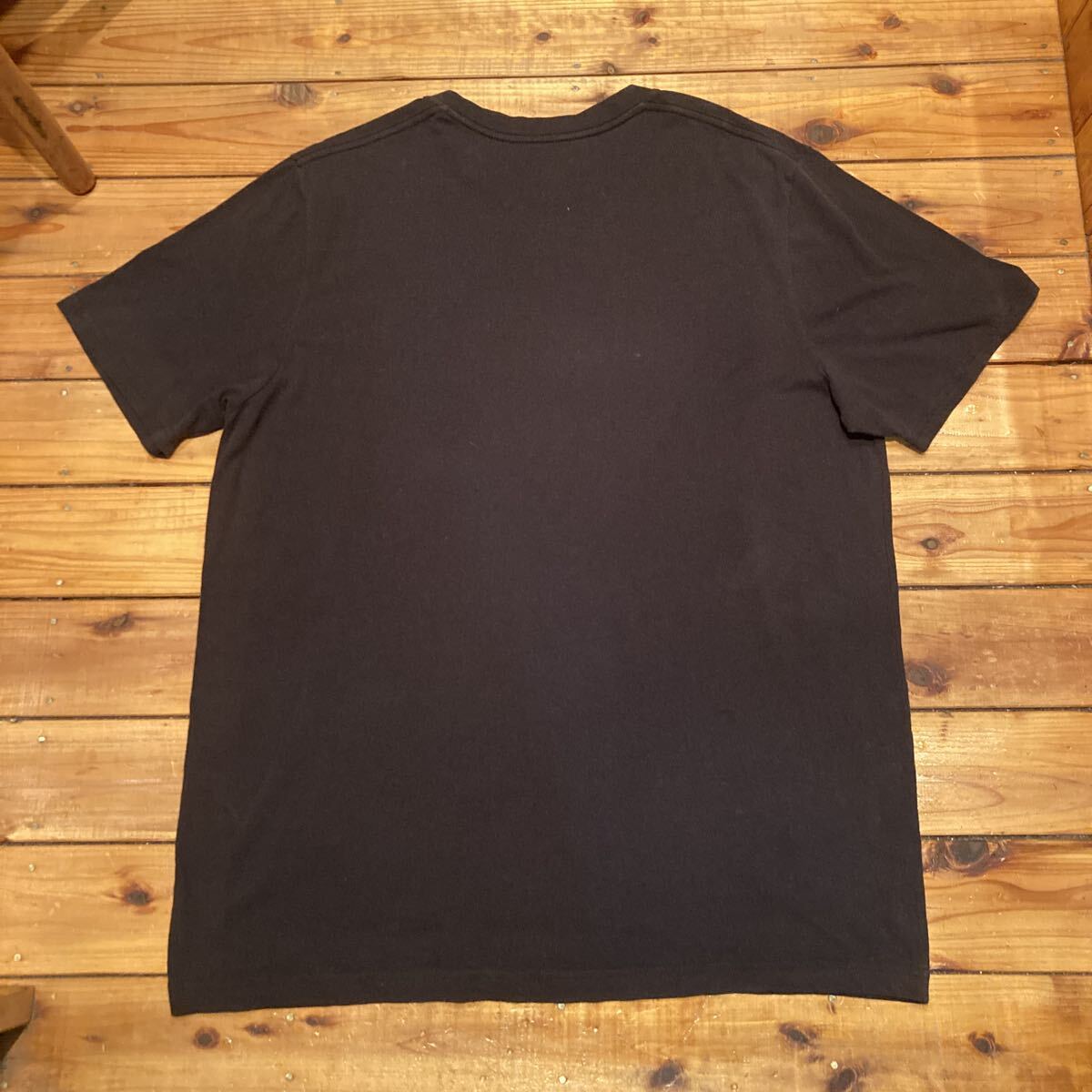 OLD NAVY プリントTシャツ 半袖Tシャツ ブラック　XLサイズ USA古着 アメリカ古着_画像3