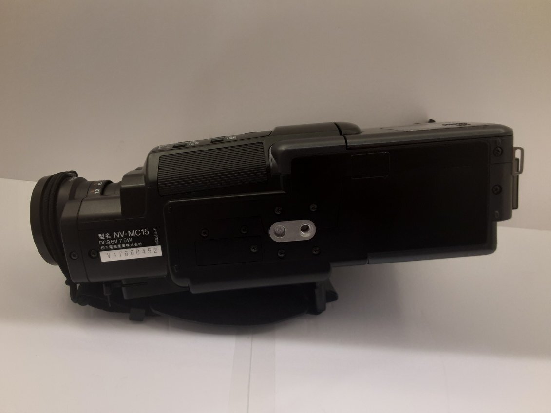★ナショナル NATIONAL NV-MC15 コンパクトビデオカメラ マックロードムービー 9-54mm 1:1.2 通電確認済み【中古】｛dgs3517｝