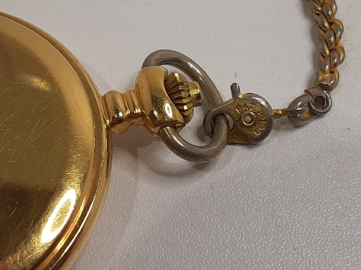 セイコー SEIKO アルバ サクセス ヴィンテージ 懐中時計 ポケット ウォッチ V701-0A10 SS GP アナログ クォーツ ALBA【中古】 ht5462_画像7