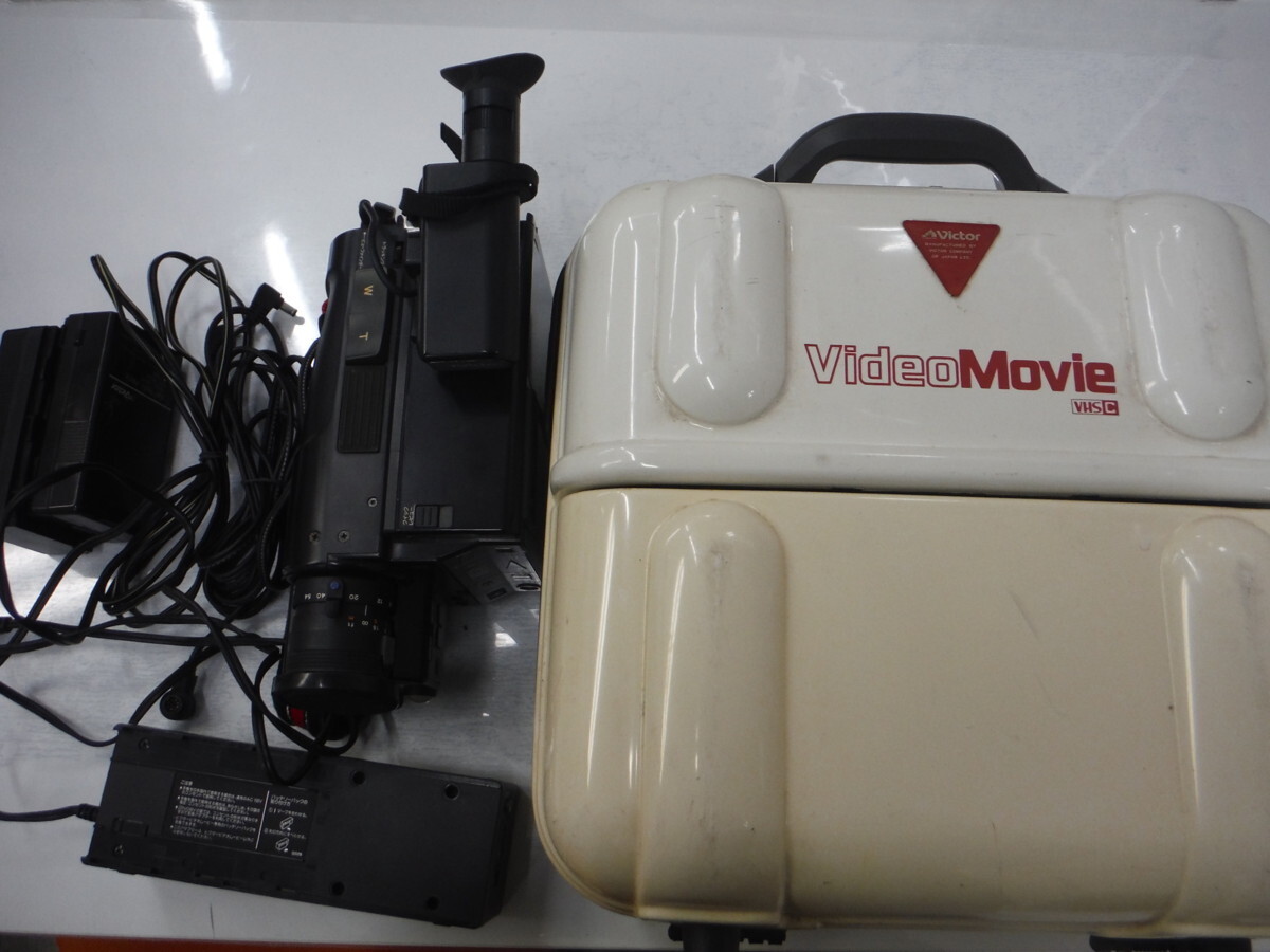 ★ビクター Victor GR-C7 ビデオカメラ 9-54mm 1:1.6 通電確認(rèn)済み【中古】｛dgs1530｝