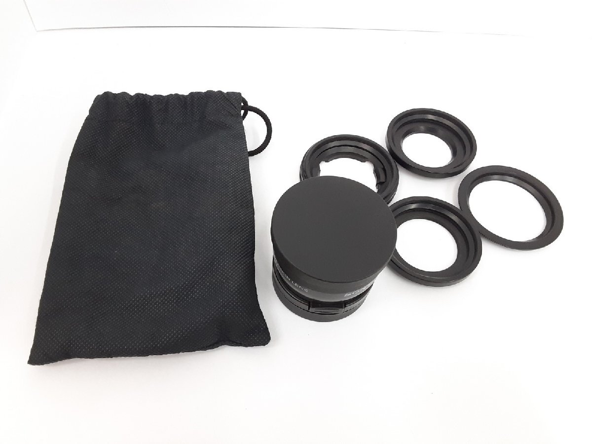 ★ソニー SONY ワンタッチ テレコンバージョン レンズ VCL-E20 ×2.0 動作未確認(rèn)【中古】｛dgs3005｝