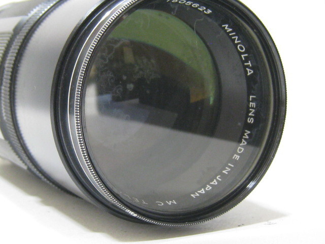 ★ミノルタ レンズ f＝200ｍｍ 1:4.5 MINOLTA MC TELE POKKOR-PE【中古】｛dgs1314｝