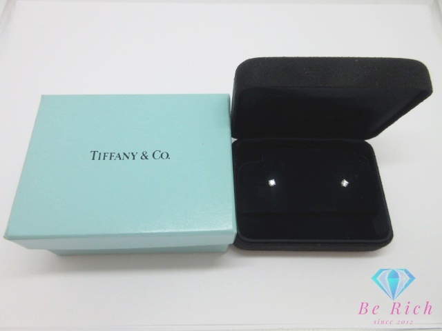 ティファニー TIFFANY & Co. pt950 プラチナ ソリティア ダイヤモンド 付 スタッド ピアス ジュエリー【中古】【送料無料】 ba3487_画像8
