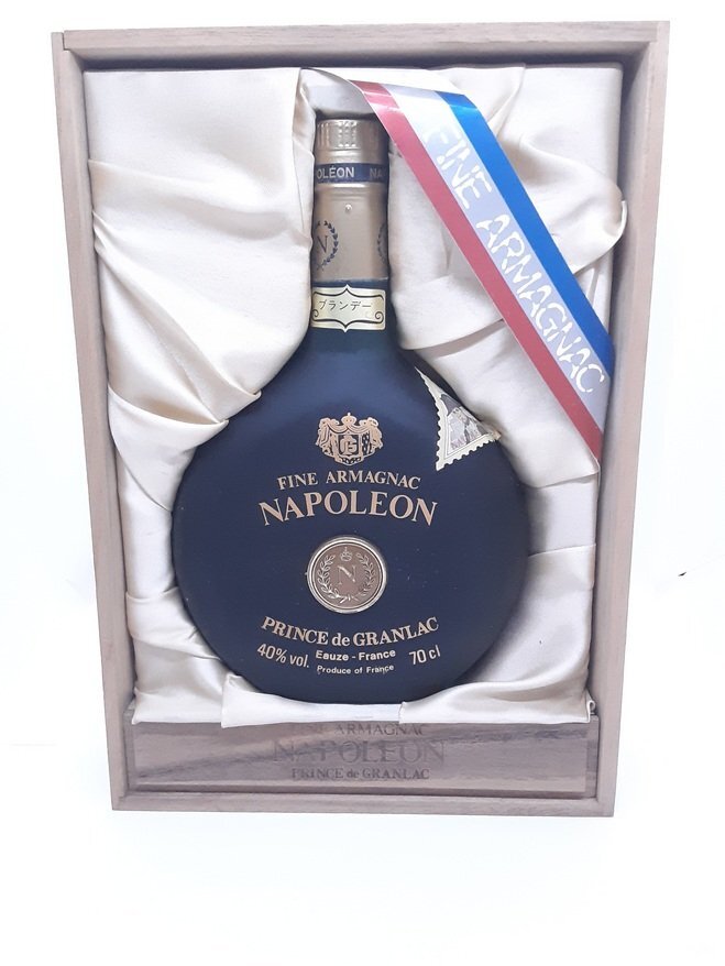 ★【古酒】プリンスドグランラック PRINCEDEGRANLAC ナポレオン NAPOLEON ブランデー アルマニャック 700ml/40%【未開(kāi)封】 sk2790