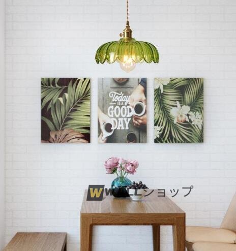 室內(nèi)蕓術(shù)☆美品☆ 青蓮シャンデリア 銅＋ガラス制シャンデリア ペンダント/寢室用ランプ 照明 お灑落