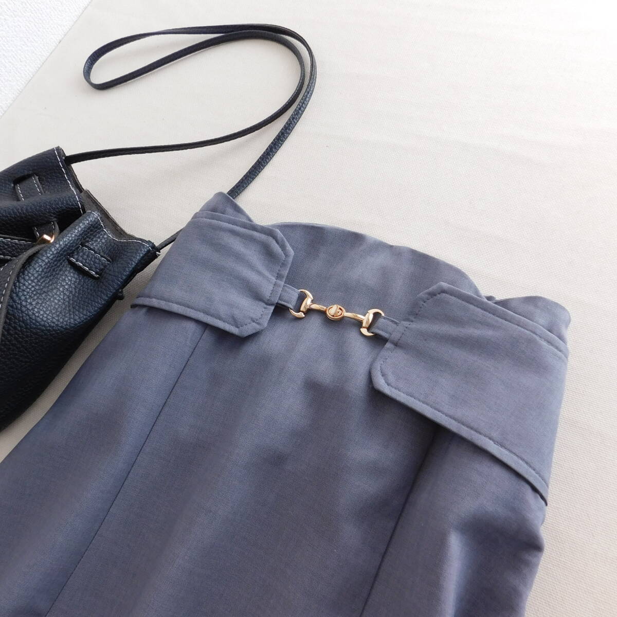 ナチュラルクチュール★１回著★ビット付スカート★定価7590★D661