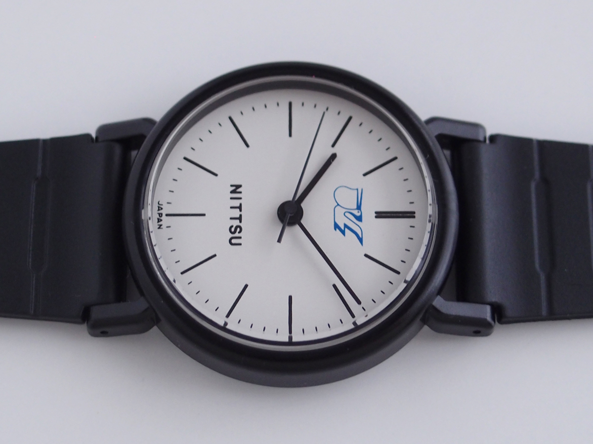 NITTSU ノベルティ 腕時計！日本通運株式会社 NIPPON EXPRESS 日通 クオーツ 裏フタ竜頭 ビンテージ 珍品 栃木時計_画像5