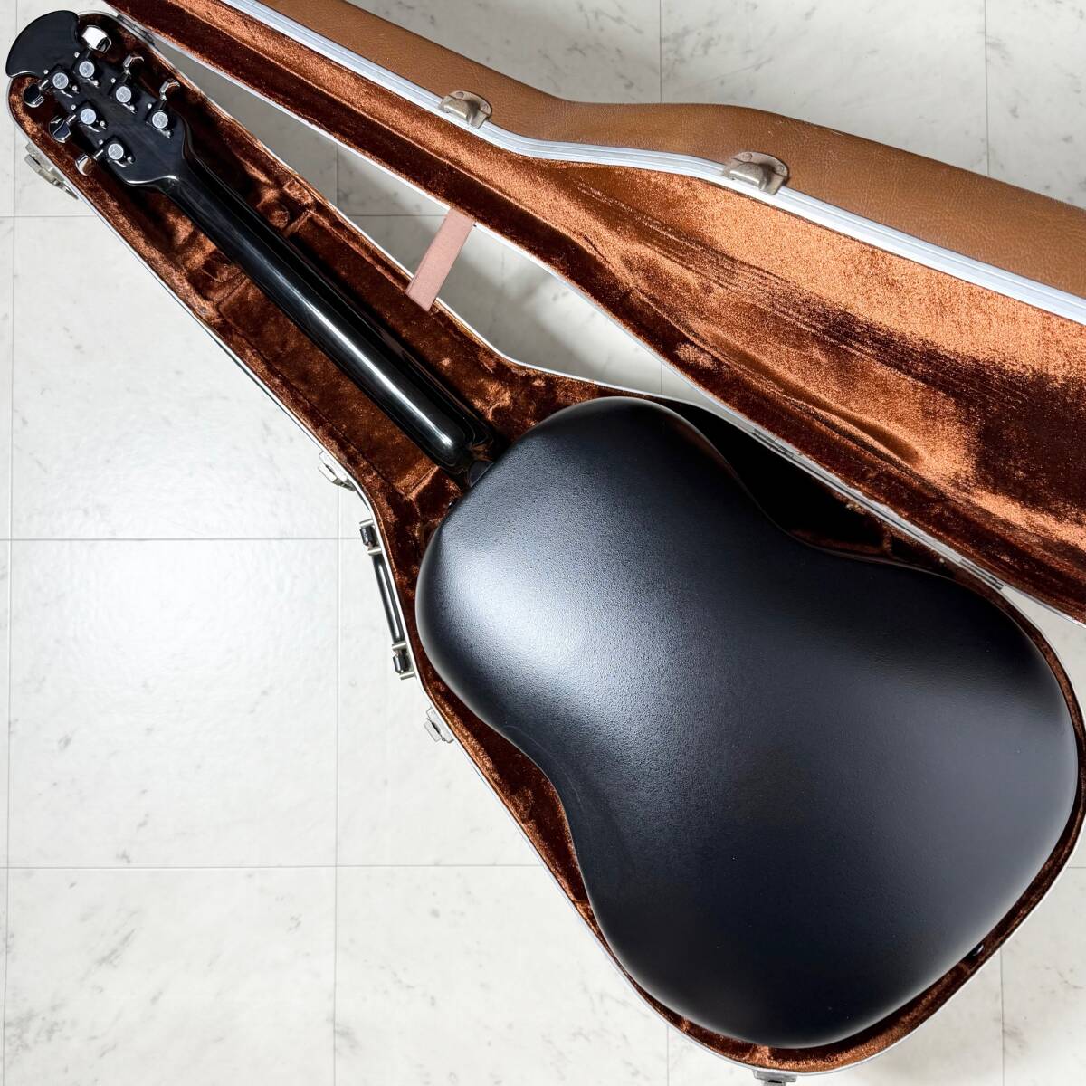 USA製 Ovation 1111-6 アコーステックギター 1975年 ハードケース付 オベーション_画像7