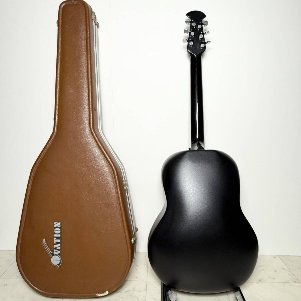 USA製 Ovation 1111-6 アコーステックギター 1975年 ハードケース付 オベーション_画像8